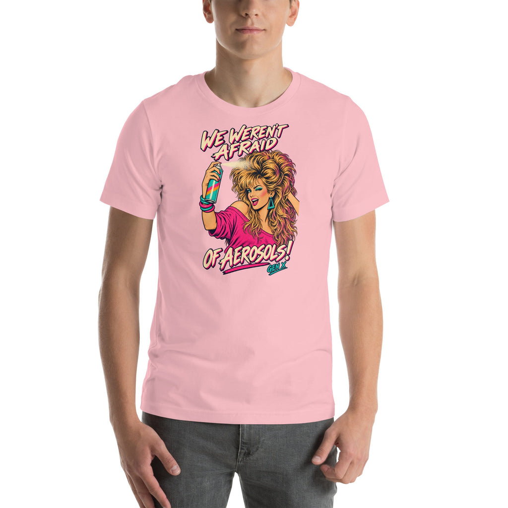 Enlarged aerosol design — pink
